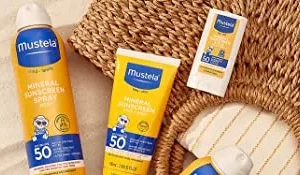 Mustela Mineral Sunscreen Spray SPF 50 6 fl oz, 2-pack