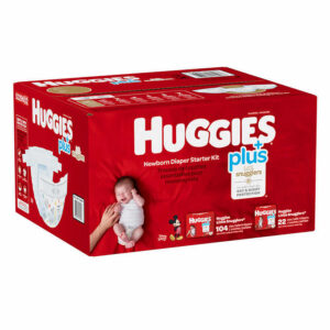 Huggies Plus Newborn Diaper Starter Kit