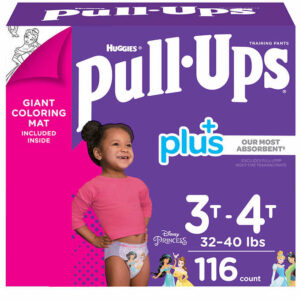 Huggies Pull-Ups Plus Training Pants For Girls